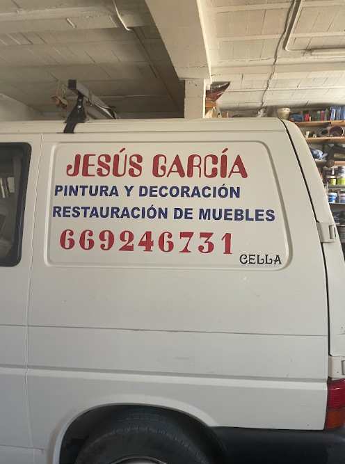 Furgoneta de Jesús García Pintura y Decoración